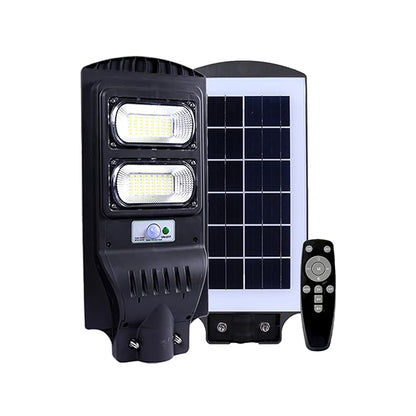 All in One 60W LED Solar Street Light Outdoor Waterproof with Automatic Motion Sensor Lamp for Home, Garden. Parking Lots and Pathway