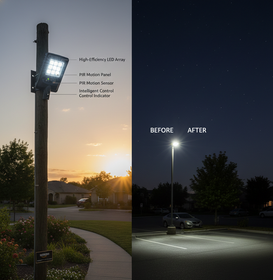 Ruby Solar LED Street Lights